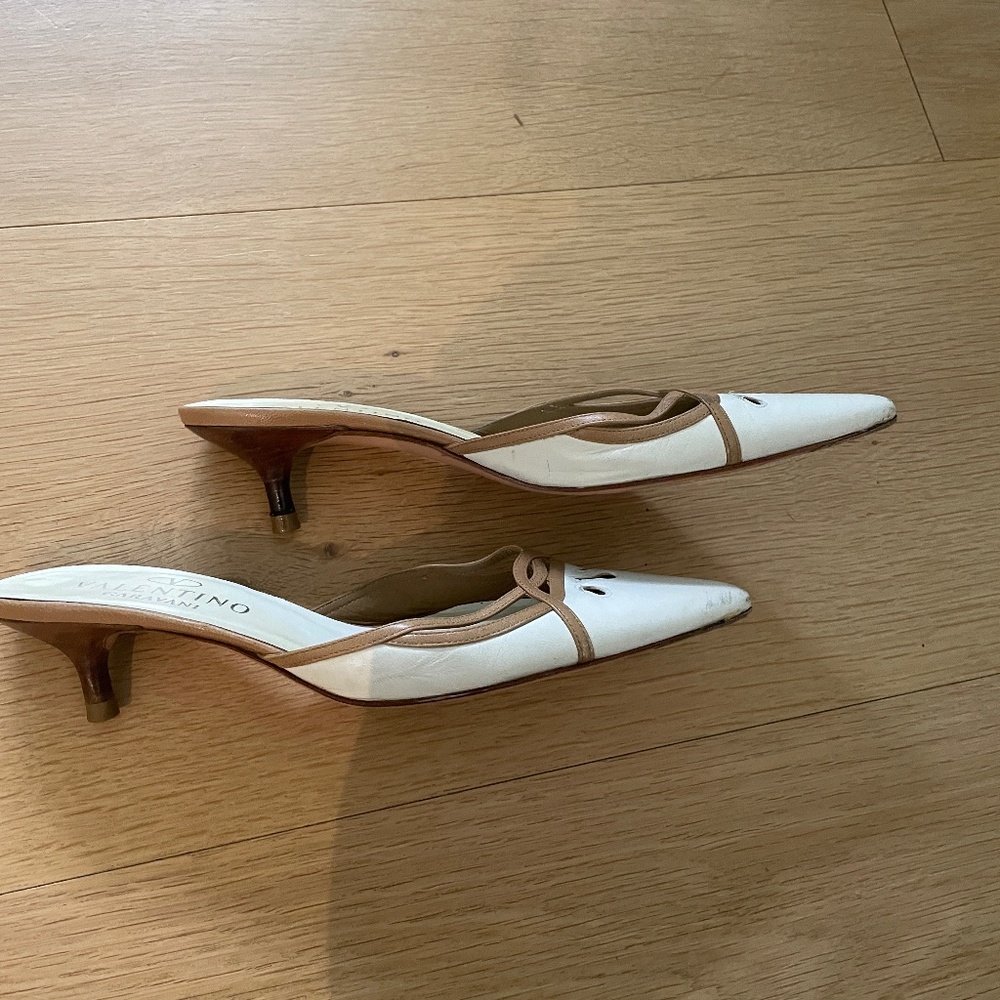 Valentino Garavani Vintage kitten heel mules